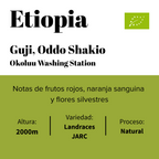 Etiopia - Guji - Okoluu Washing Station - Natural - Orgánico