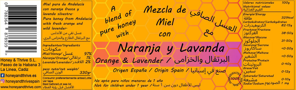 Honey with Orange & Lavender-1