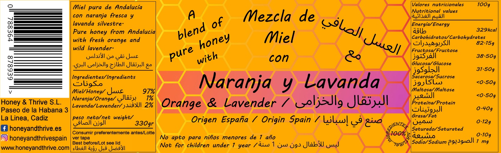 Honey with Orange & Lavender-1